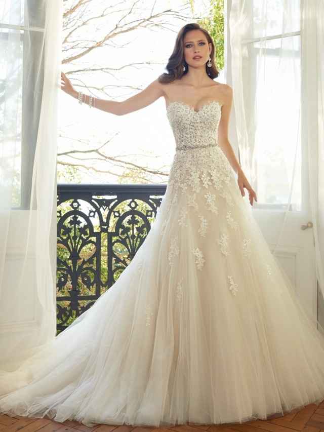 vestidos de novia románticos