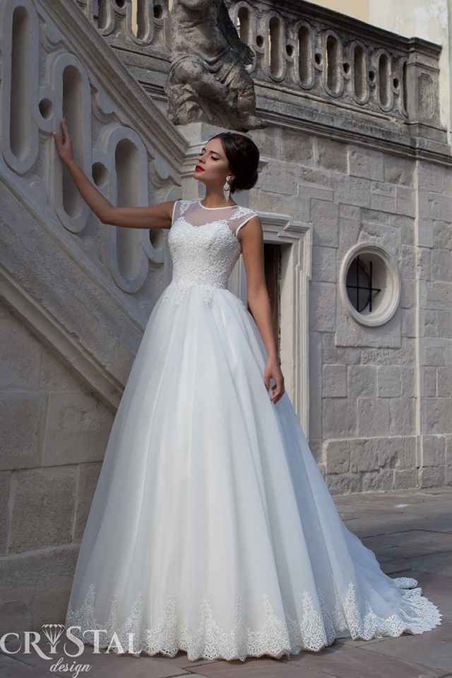 vestidos de novia románticos