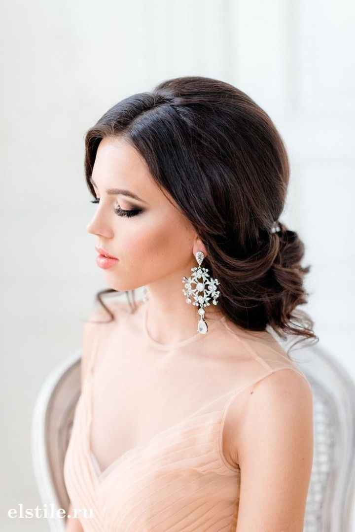 Si yo fuera esta novia - el peinado