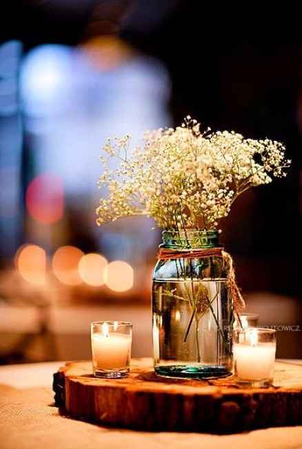 velas boda rústica