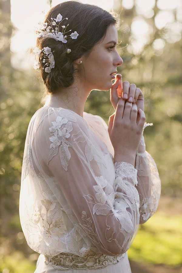 peinados de novia