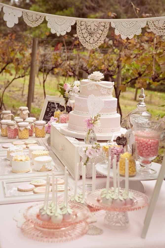 decoración boda romántica
