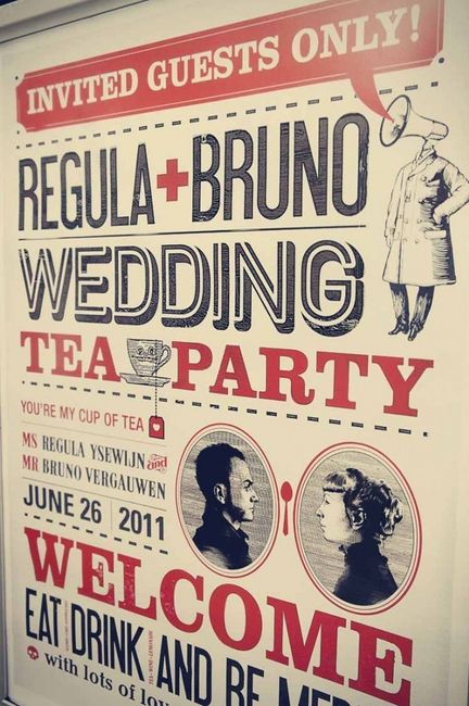 15 carteles de bienvenida para tu casamiento 3