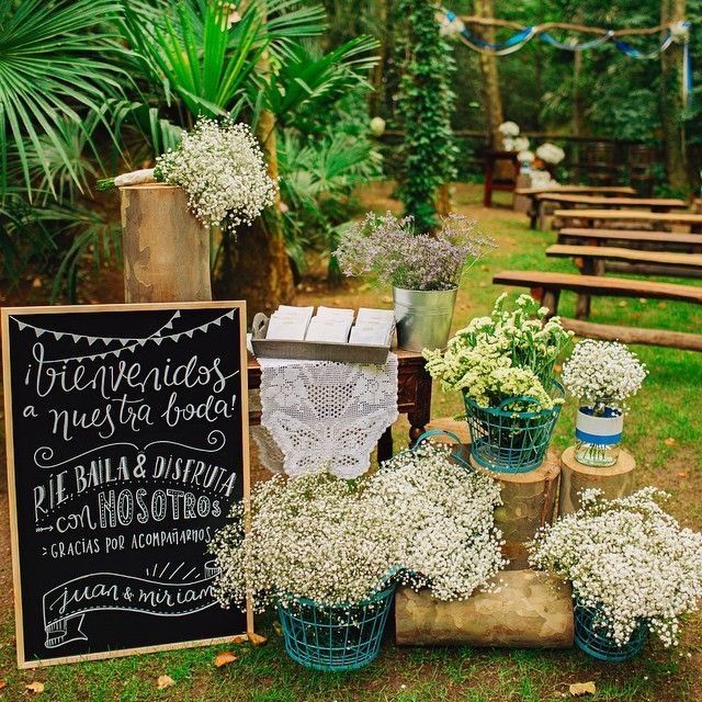 15 carteles de bienvenida para tu casamiento 5