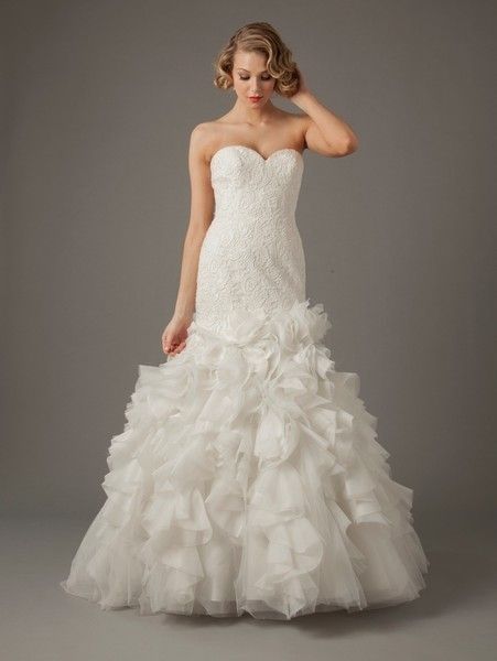 vestidos de novia románticos