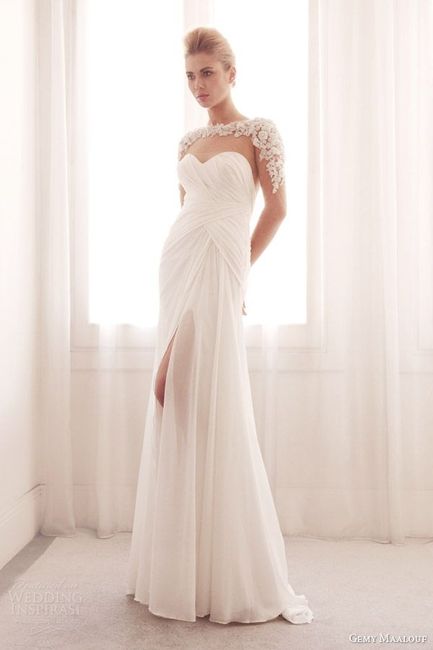 vestido de novia sexy