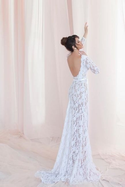 vestido de novia sexy