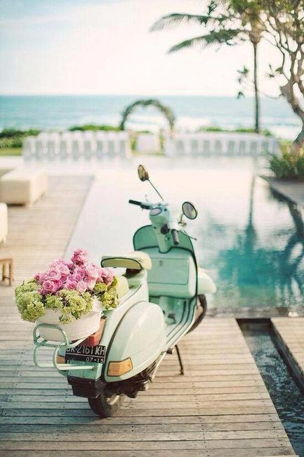 decoración coche de bodas