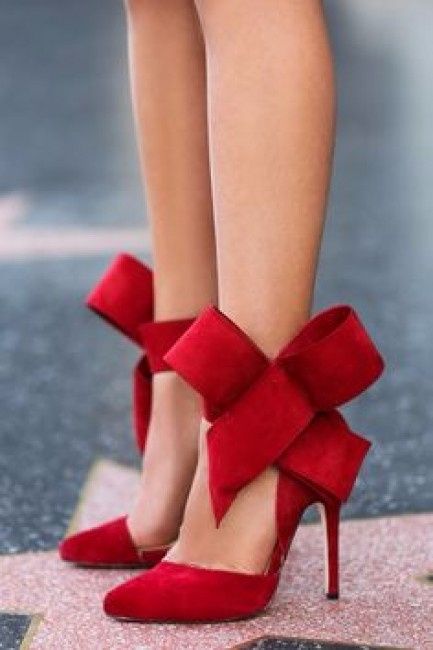 zapatos de novia rojos
