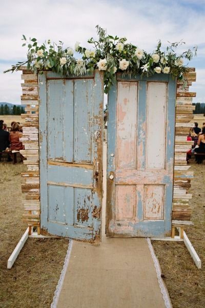 decoración boda vintage