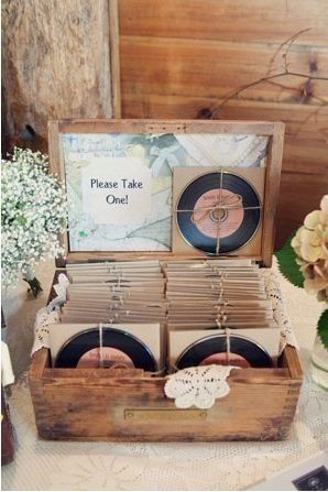 decoración boda vintage