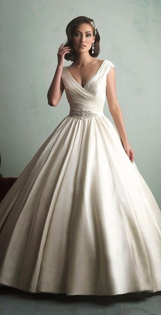 vestido de novia elegante