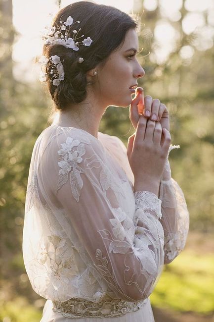 peinados de novia