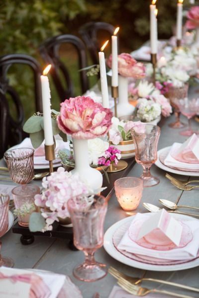 decoración boda romántica