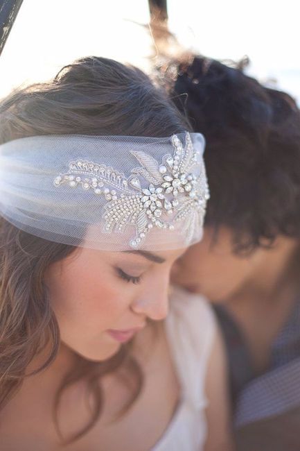 tocado de novia