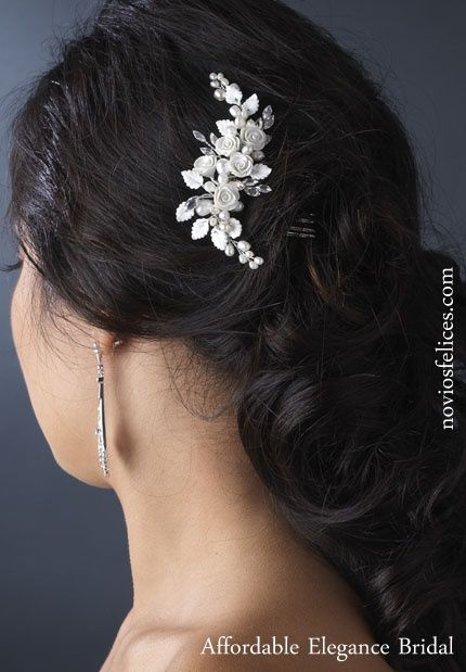 peinado novia flamenca