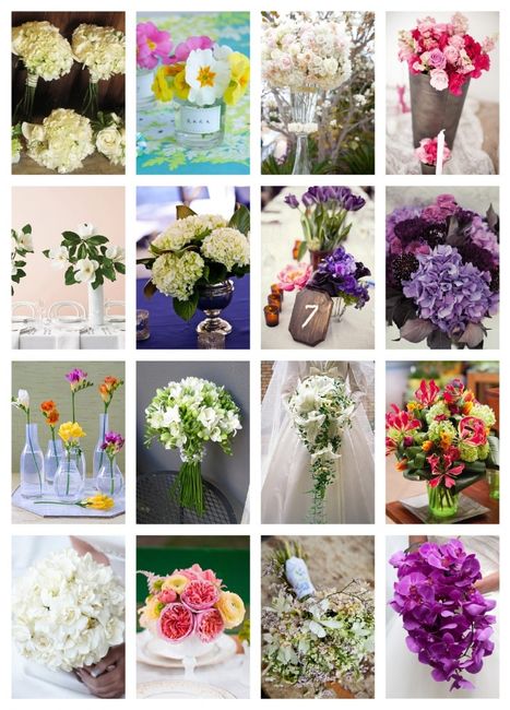Flores para boda en junio - 2
