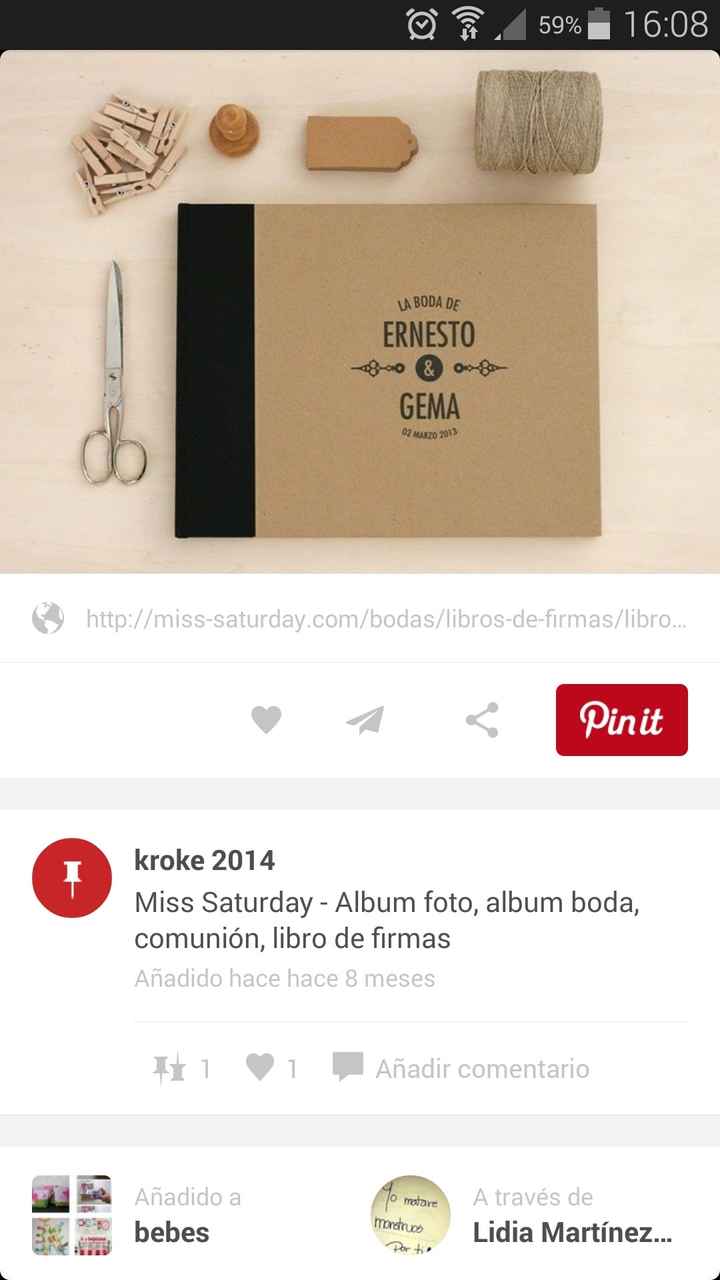 Libro firmas: ¿hacerlo? ¿comprarlo? - 7