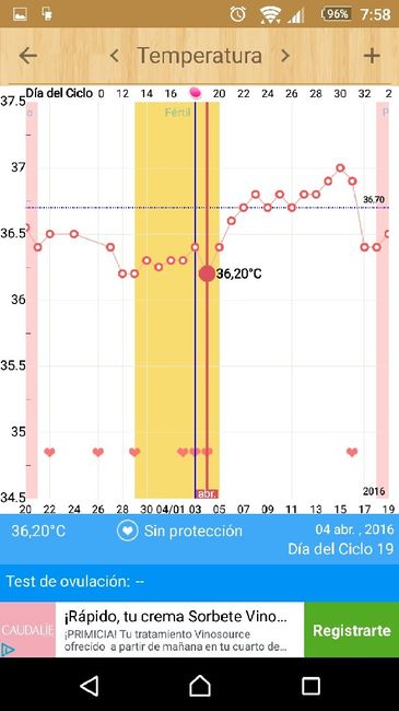 Decálogo de las gráficas de temperatura basal - 2