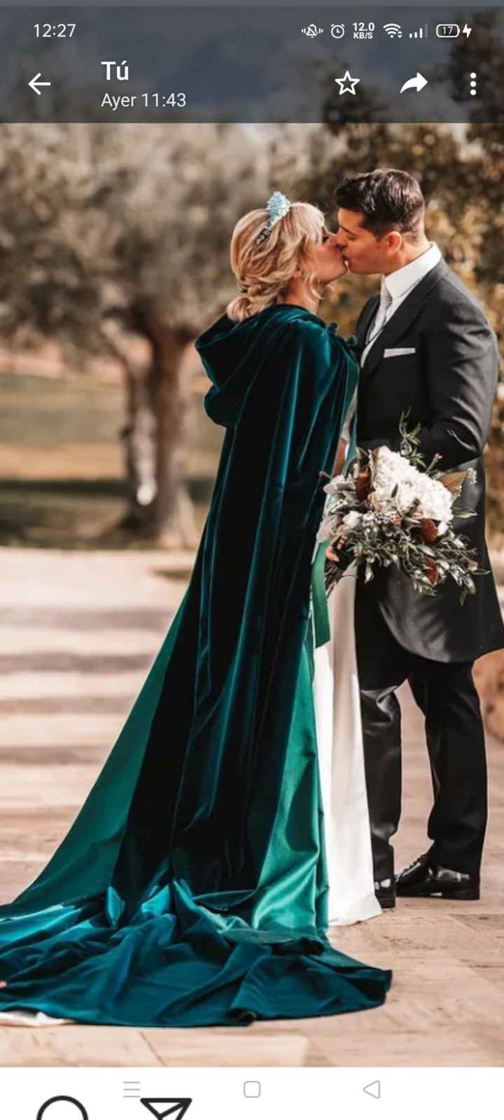 Boda de invierno... capa de cuento 🎄😍 - 2