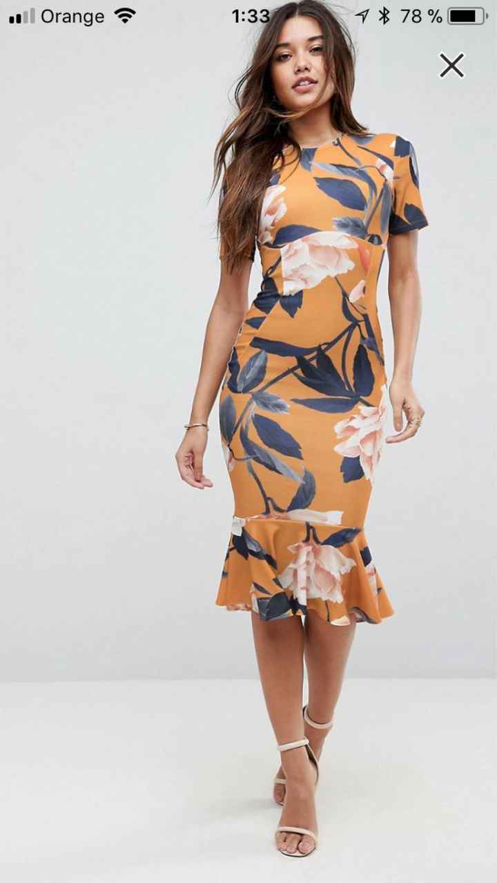 Que os parece este vestido para ir de ... - 1