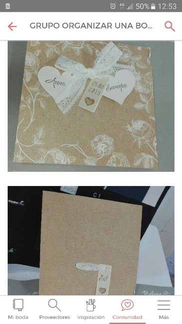Invitaciones de boda - 1