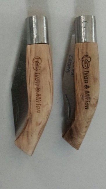 Navajas grabadas