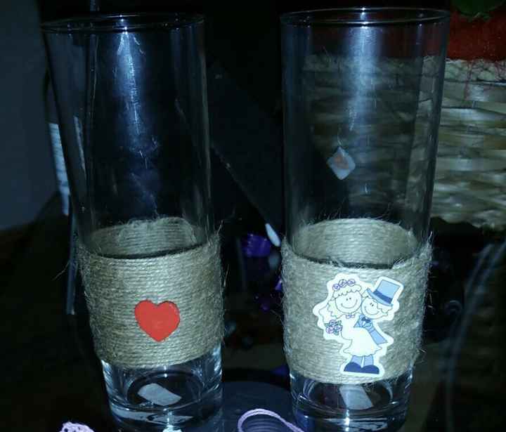 Vasitos para los invitados - 1