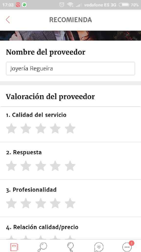 ¿como valorar a un proveedor? - 2