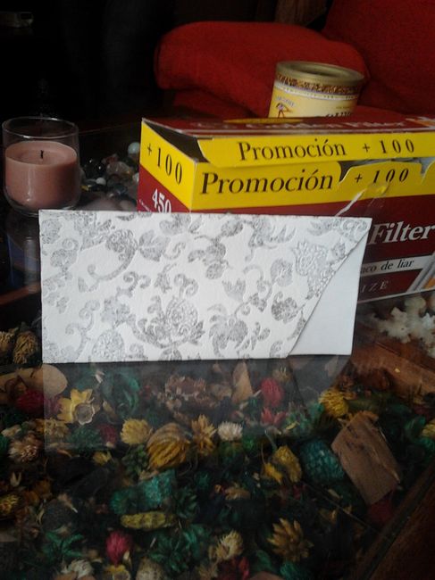 sobre de mi invitacion!!