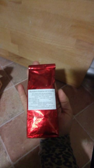 Regalo para ellas: cajita de té - 1
