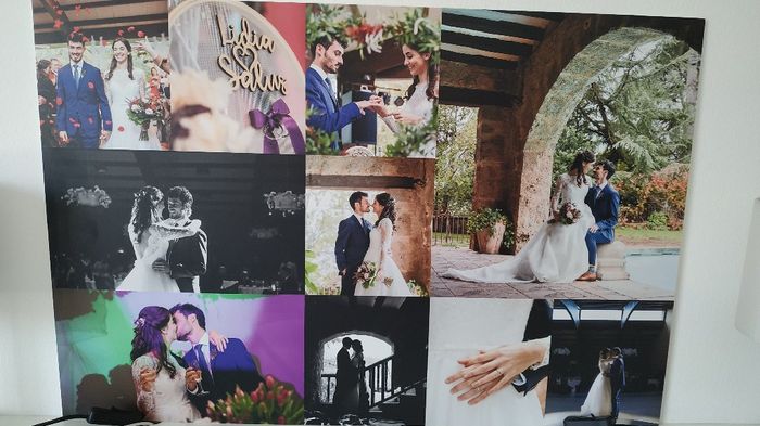 Poner foto de la boda en casa. - 1