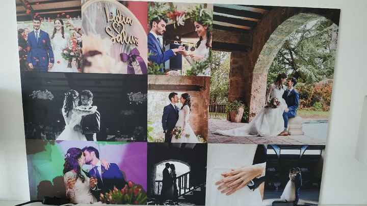 Poner foto de la boda en casa. - 1