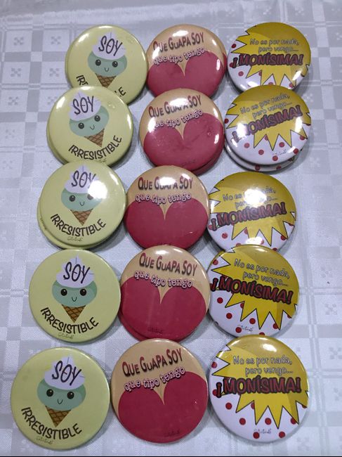Ideas para regalar a los invitados. 2