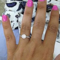 Nuestros anillos de compromiso... - 1