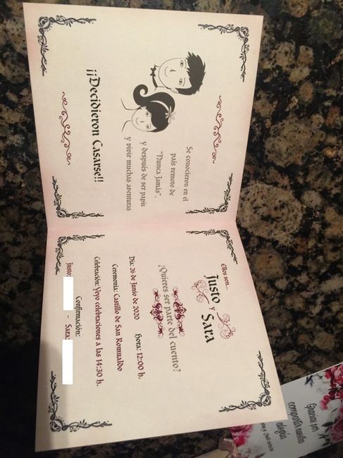 Invitaciones terminadas! 2