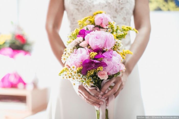 12 ramos de novia con peonías 🌷 7