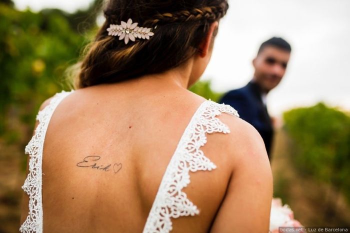 ¿Te harías un tatuaje con la fecha de vuestra boda? 1