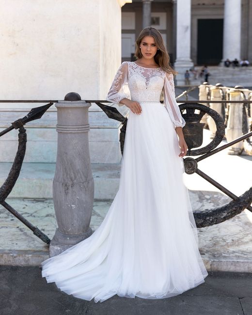 14 vestidos con manga francesa, ¡te enamorarán! 🥰️ 10