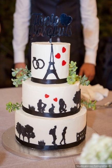 ¿Cuántos pisos tendrá tu tarta de boda? 1