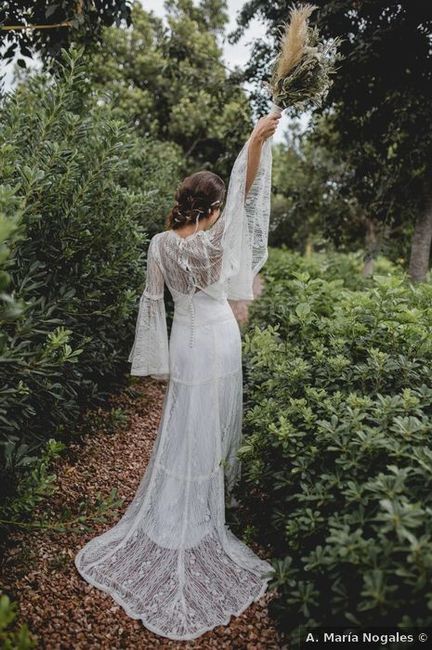 ¿Te gustan los vestidos bohos como éstos? 👰 3