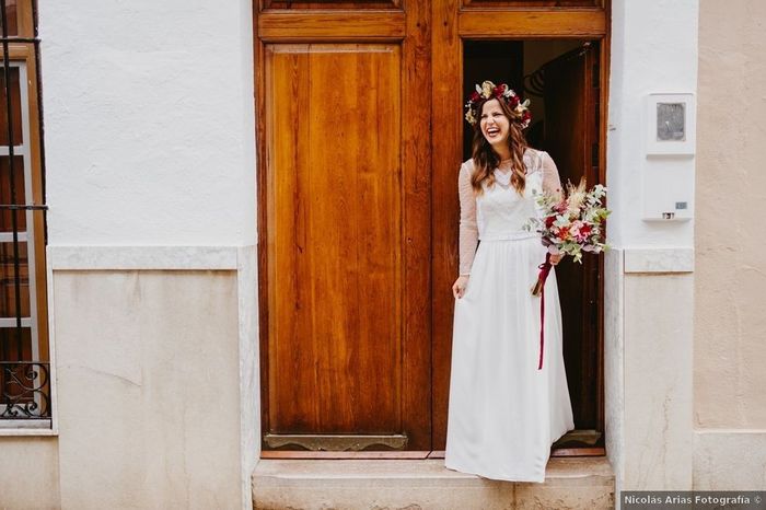 ¿Te gustan los vestidos bohos como éstos? 👰 4