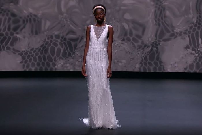 Jesus Peiro, primer desfile de la Valmont Barcelona Bridal Fashion Week 2020 👰 5