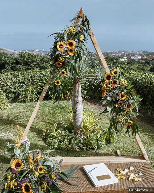 Dale un toque de luz a tu boda con GIRASOLES 🌻 2