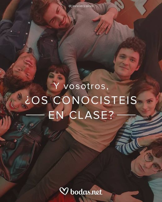 ¿Conociste a tu pareja en clase como en Física o Química? 🥰️ 1