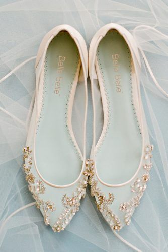¡Opción chulísima de zapatos planos para novia! 1