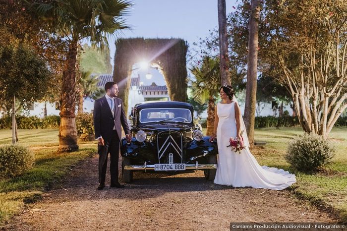 El coche de la boda siempre tiene que ser negro 🖤 1