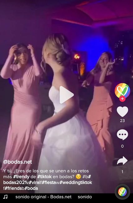 Retos trendy de TikTok en las bodas, ¡mira el vídeo! 1