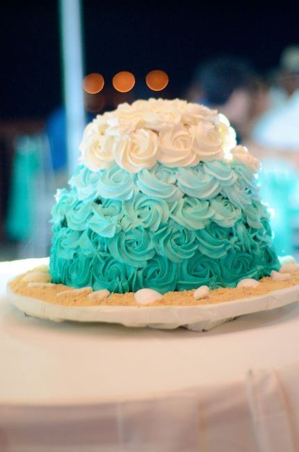Inspiración tartas para bodas en la playa 4
