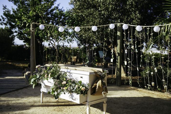 3 altares de boda originales y diferentes - 1
